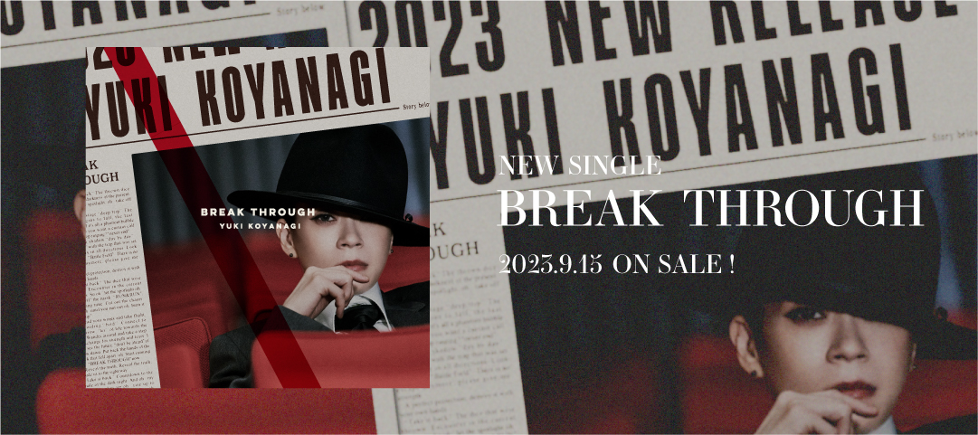 New Digital Single「BREAK THROUGH」